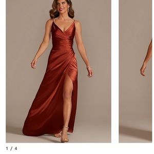 David’s Bridal Bridesmaids Dress. Size 2.